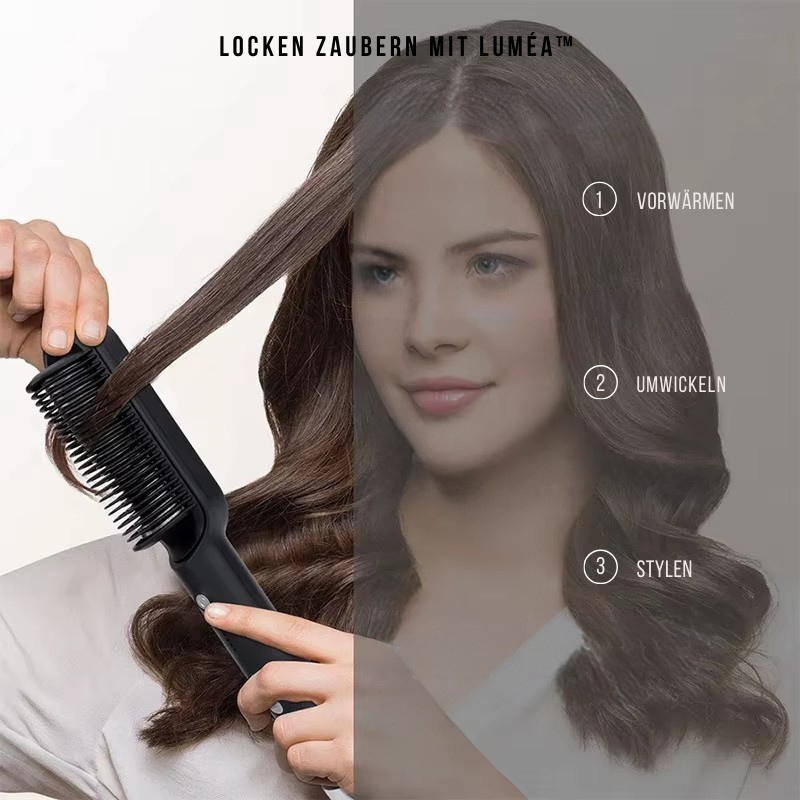 Luméa™ – Glätten und Locken mit nur einer Bürste