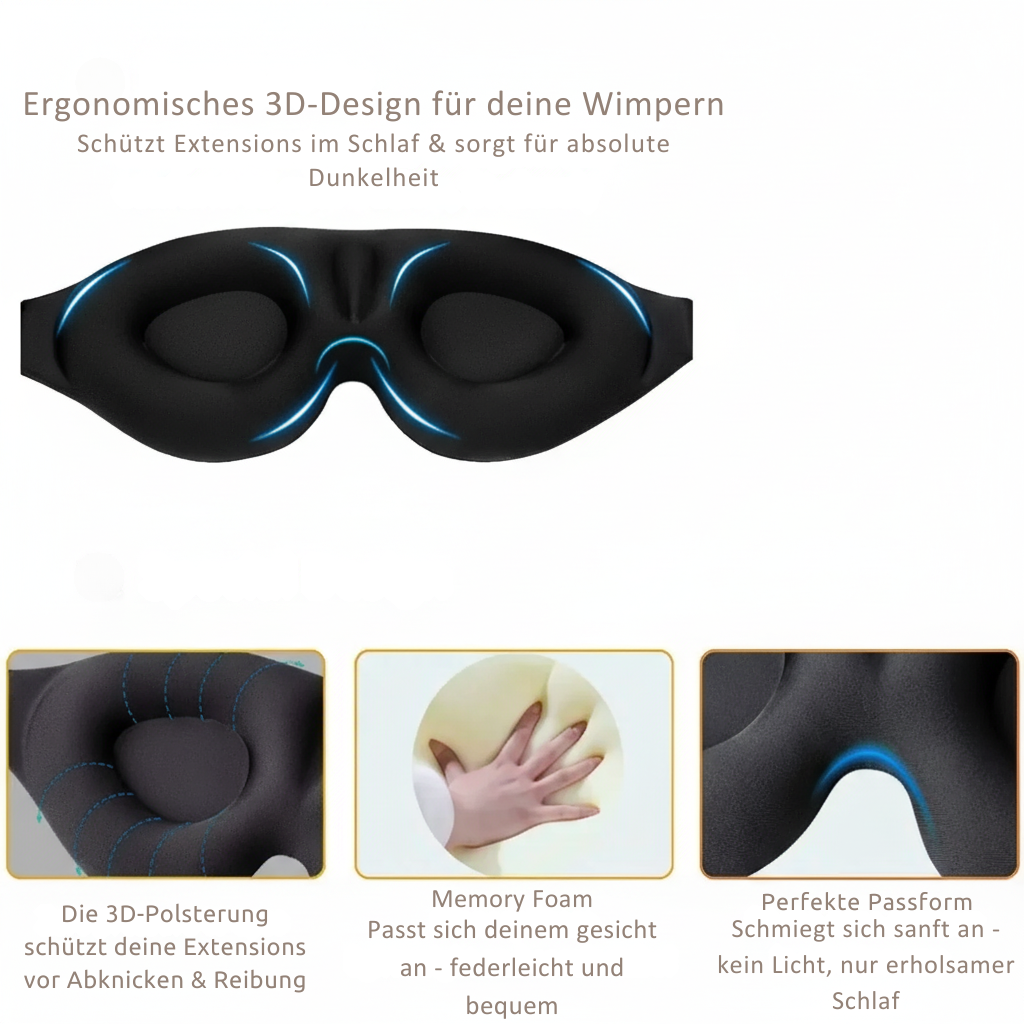 Lashies™ – Sleep Mask für Lash Extensions