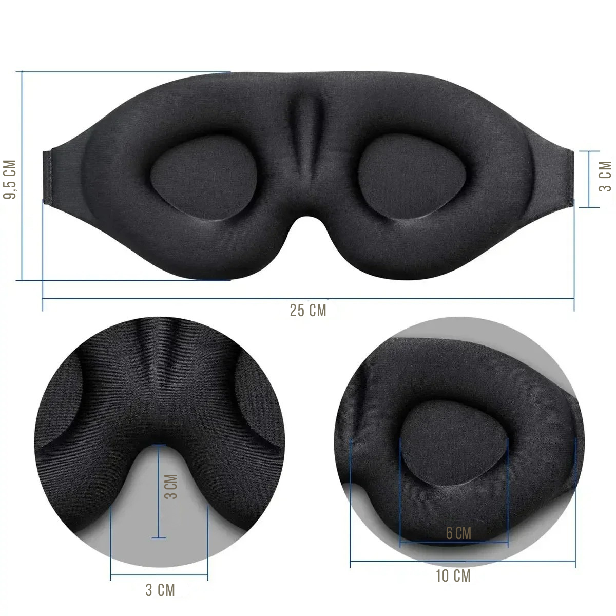 Lashies™ – Sleep Mask für Lash Extensions
